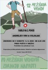 Pohod - Andrejev Vrh in Volinjak